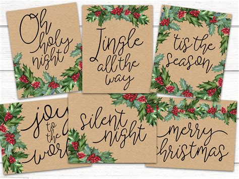 Free Printable Christmas Banner - Six Clever Sisters