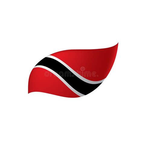 Trinidad And Tobago Flag Vector Illustration Stock Illustration