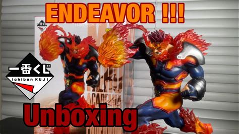 Ichiban Kuji My Hero Academia Rushing Prize F Endeavor Figure