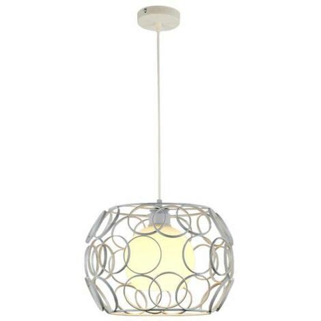 Lustre Pendentif Industriel Cercles Forme Pendentif Plafonnier Style