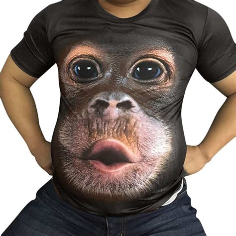 Amazon.com: monkey face shirt