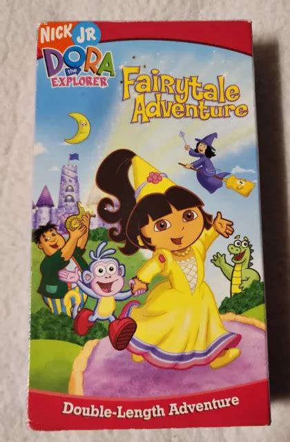 Nick Jr Dora The Explorer Super Silly Fiesta Vhs Video Tape Nickelodeon