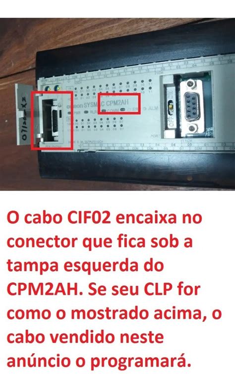 Cabo Programa O Clp Omron Cif Porta Usb Clp Cqm Cpm Cif Frete Gr Tis