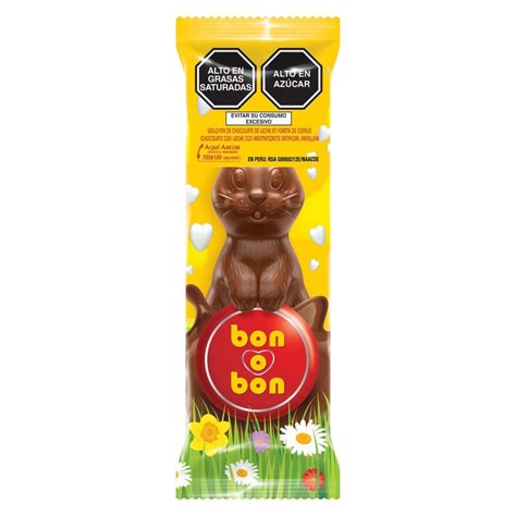 Conejito Bon O Bon Chocolate Con Leche Empaque 50 G Tottus Perú