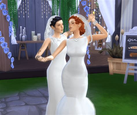 My U Haul Lesbian Sim And My Cottagecore Sim Fell In Love Had A Mt