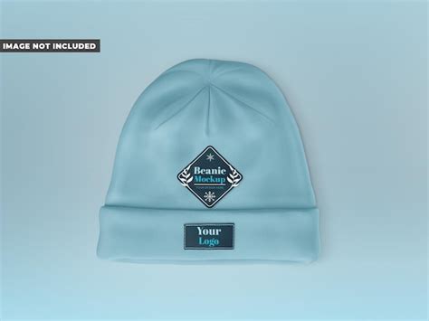 Premium Psd Beanie Knitted Hat Mockup