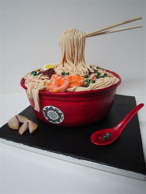 Ramen Noodle Cake Cake Toppings Yellow Cake Recipe Novelty Cakes