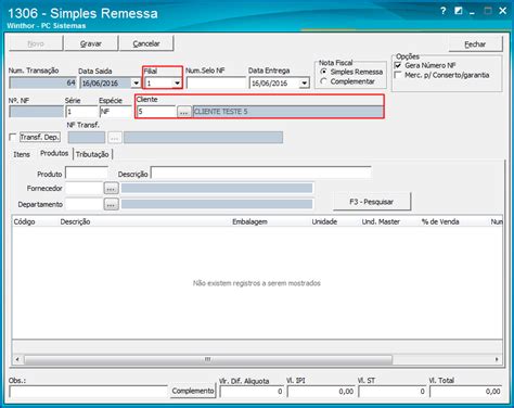 WINT Como Emitir A Nota Complementar De ICMS Central De Atendimento