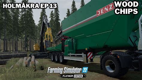 PRODUCING AND TRANSPORTING 1 MILLION L OF WOODCHIPS FS22 Farming