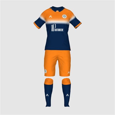 Montpellier Away Fm Kit Creator Showcase