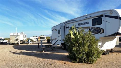 Crazy Horse Rv Park In Tucson Arizona Az