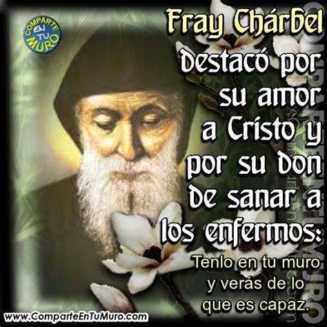 OraciÓn A San Charbel San Charbel Oracion Oraciones Oracion De San