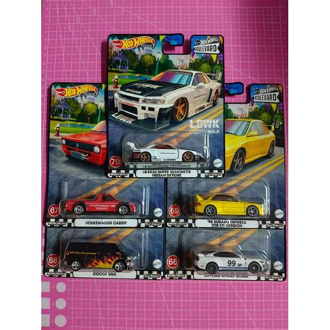 Hot Wheels Ford Shelby Gt Volkswagen Caddy Dodge Van Subaru Impreza Super Silhouette