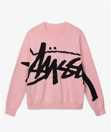 Norse Store | Shipping Worldwide - Stüssy Stock Sweater - Pink