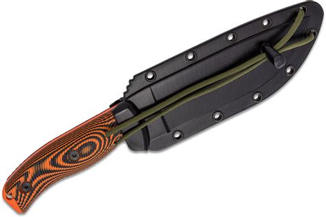 Esee Knives Esee 6por 006 Orange Plain Edge 3d Machined Orangeblack