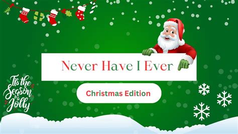 Never Have I Ever Christmas Edition Youtube