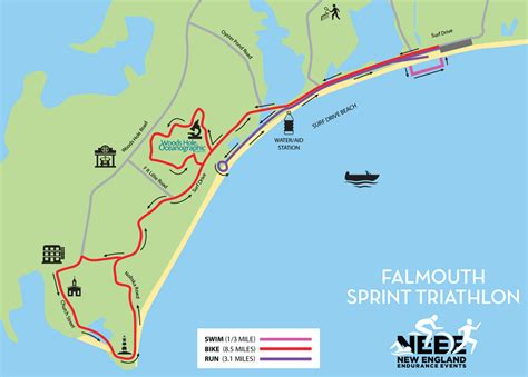 Falmouth Road Race 2024 Route Map Dela Monika