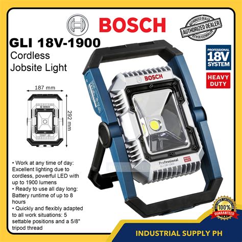 Bosch Professional Cordless Jobsite Light Gli V