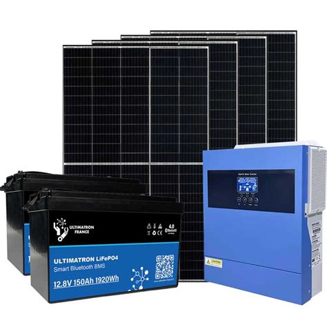 24v 16kw Photovoltaic Kit With 36kw Inverter And 384kwh Lifepo4