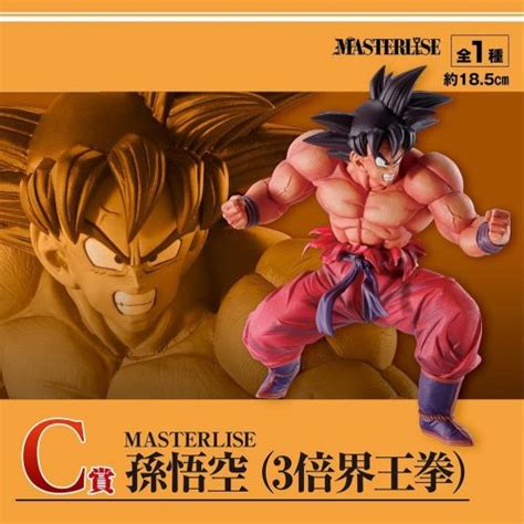 Goku Kaioken Ichiban Kuji Masterlise Figure