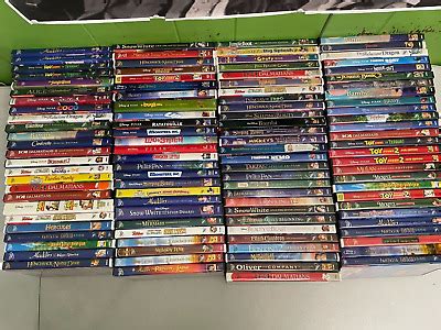 100 Disney Cartoon Movie DVD LOT Reseller Bulk Wholesale EBay