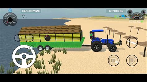 Sonalika Tractor Video Modify Tractor Pani Mein Se Trolley Khinch Kar