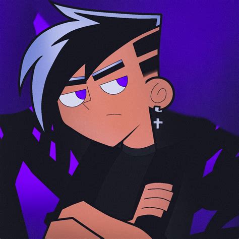 Danny Phantom Edit Icon Anime Drawing Books Cartoon Profile Pics