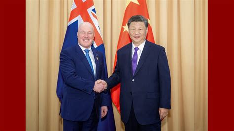 Xi Says China Ready To Join New Zealand For Ties Of Mutual Respect