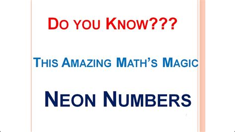 What Is Neon Number Neon Number In Java One Minute Bite How To