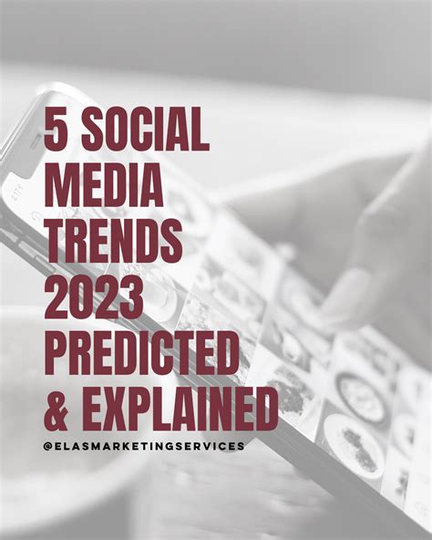 5 Social Media Trends 2023 Predicted Explained Artofit