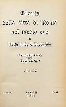 STORIA DELLA CITTÀ di Roma nel medio evo EUR 150 00 PicClick IT