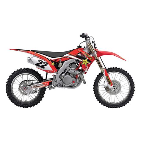 Factory Effex Complete Rockstar Graphics Kit Honda CRF450R 2017-2019 ...