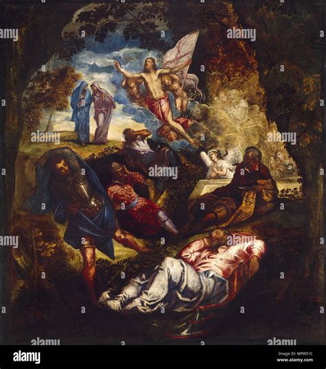 The Resurrection Of Christ Mid 1550s Early 1570s Artist Jacopo