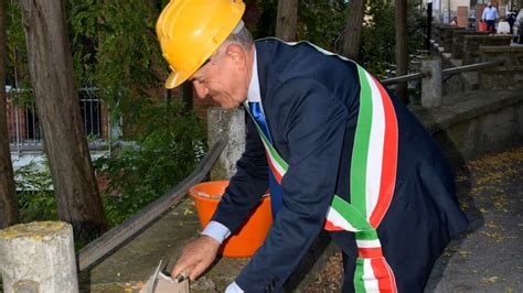 Messa In Sicurezza E Restyling Di Via Pisacane Inaugurati I Lavori