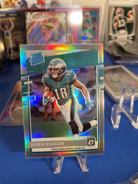 2020 Panini Donruss Optic Rated Rookies Holo Prizm 165 Jalen Reagor