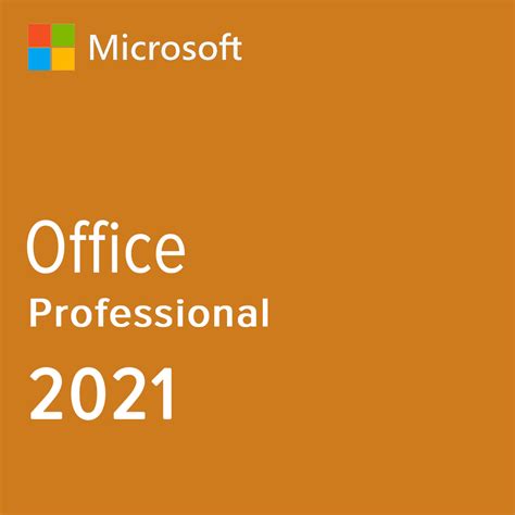 Microsoft Office Профессиональный 2021 для 1 ПК или Mac, (ESD ...