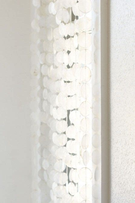 Dress Your Door Or Window In Capiz Shells With This Door Curtain This