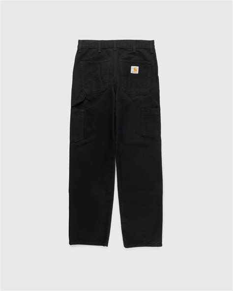 Carhartt Wip Double Knee Pant Black Highsnobiety Shop