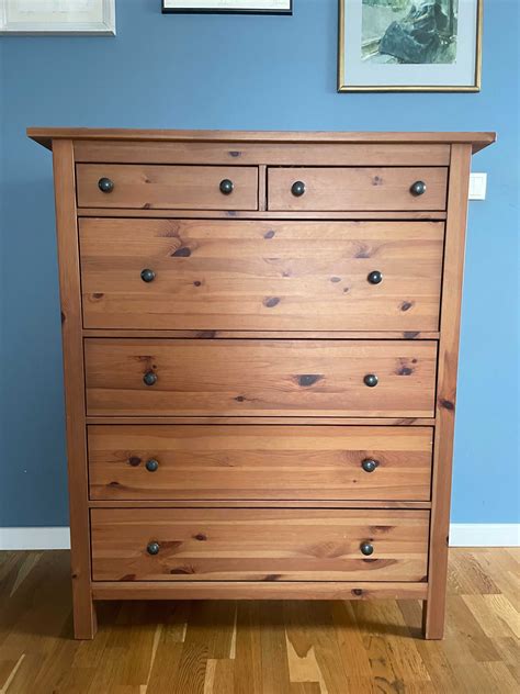 Drewniana Komoda Ikea Hemnes Szuflad Kielce Olx Pl