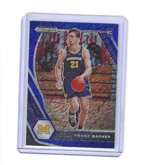 2021 22 Panini Prizm Draft Picks Franz Wagner Blue Shimmer Prizm 2 13