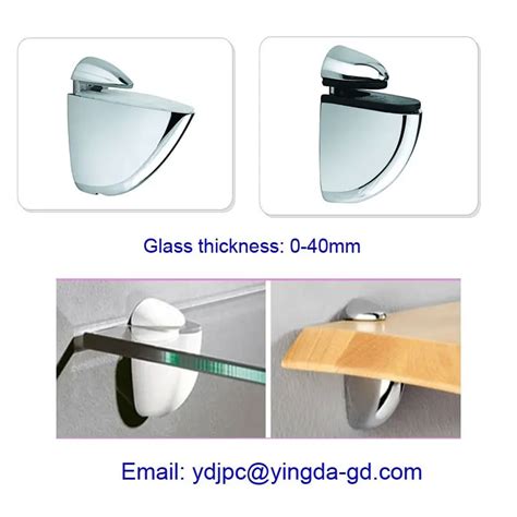 Yd Clip Mm Adjustable Cabinet Glass Clips Glass Shelf Holder