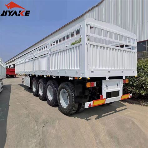 Axles Axles Ton Cargo Transport Semi Truck Trailer Box Trailer