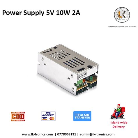 Power Supply 5v 2a Smps 10w Lk Tronics