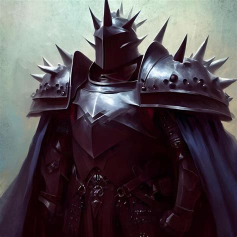 Premium Ai Image Dark Lord Photorealistic Painting