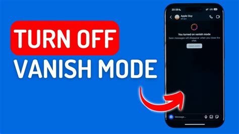 How To Turn Off Vanish Mode On Instagram Youtube