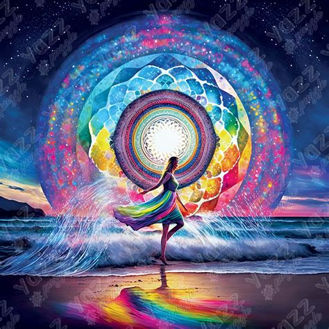 Yazz Mandala Dance 1023 Piece Jigsaw Puzzle
