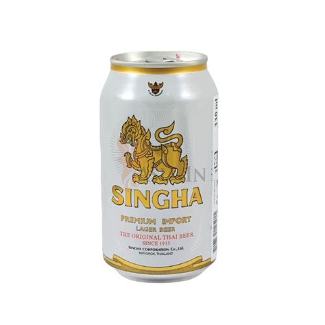 SINGHA LAGER BEER CAN The Spirits Ministry