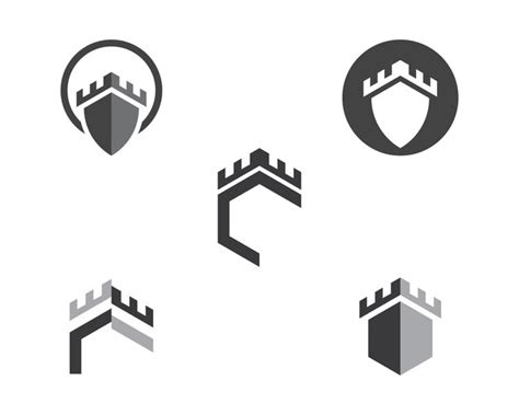 Premium Vector Castle Vector Illustration Icon