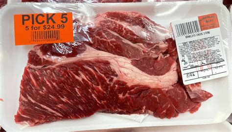 Boneless Chuck Steak Kingsland Meats