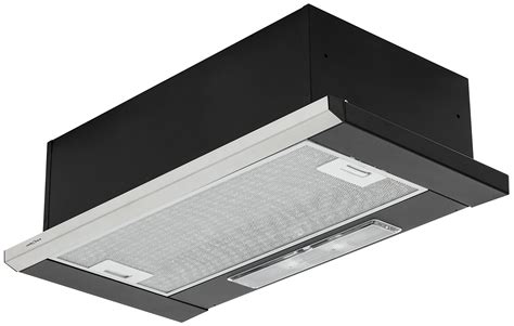 Встраиваемая вытяжка Kronasteel Kamilla slim 600 1M black inox купить в ...